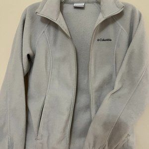 Columbia zip up fleece jacket